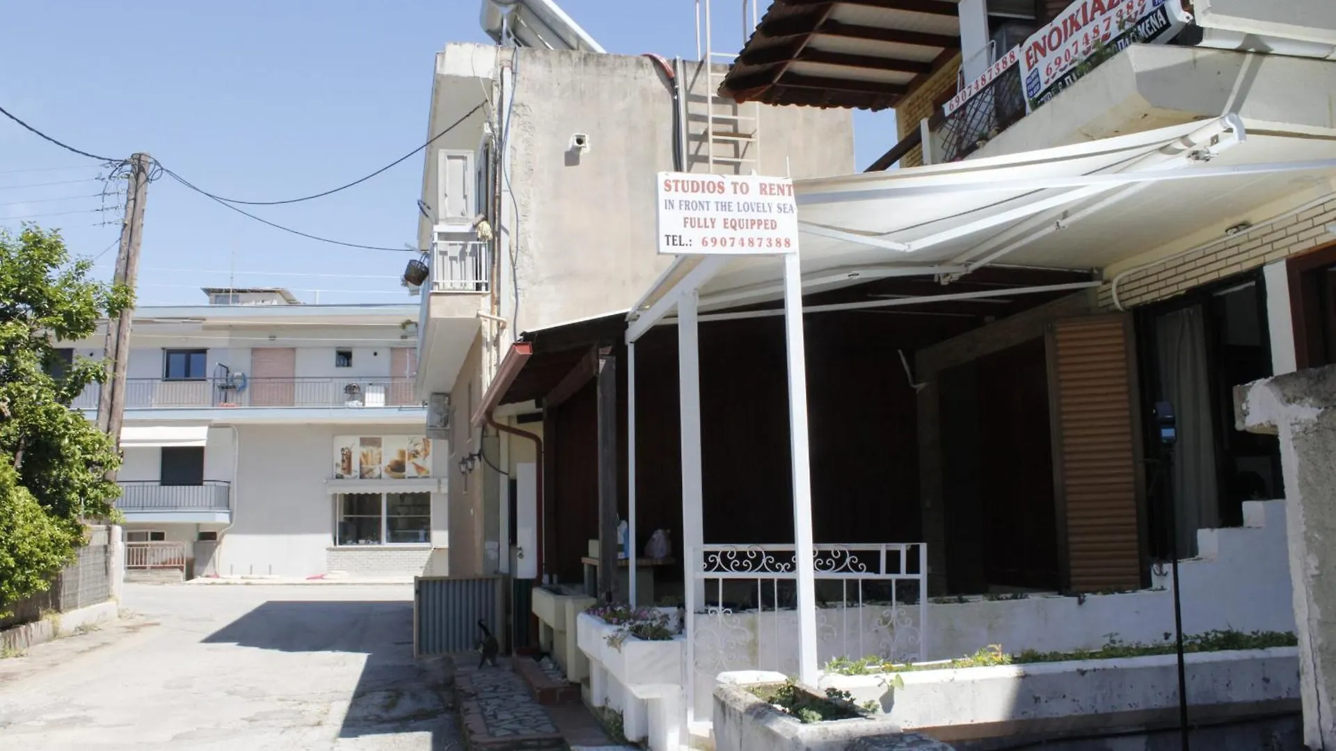 Apartmán Studio To Rent In Front Of The Amazing Sea Nea Plagia